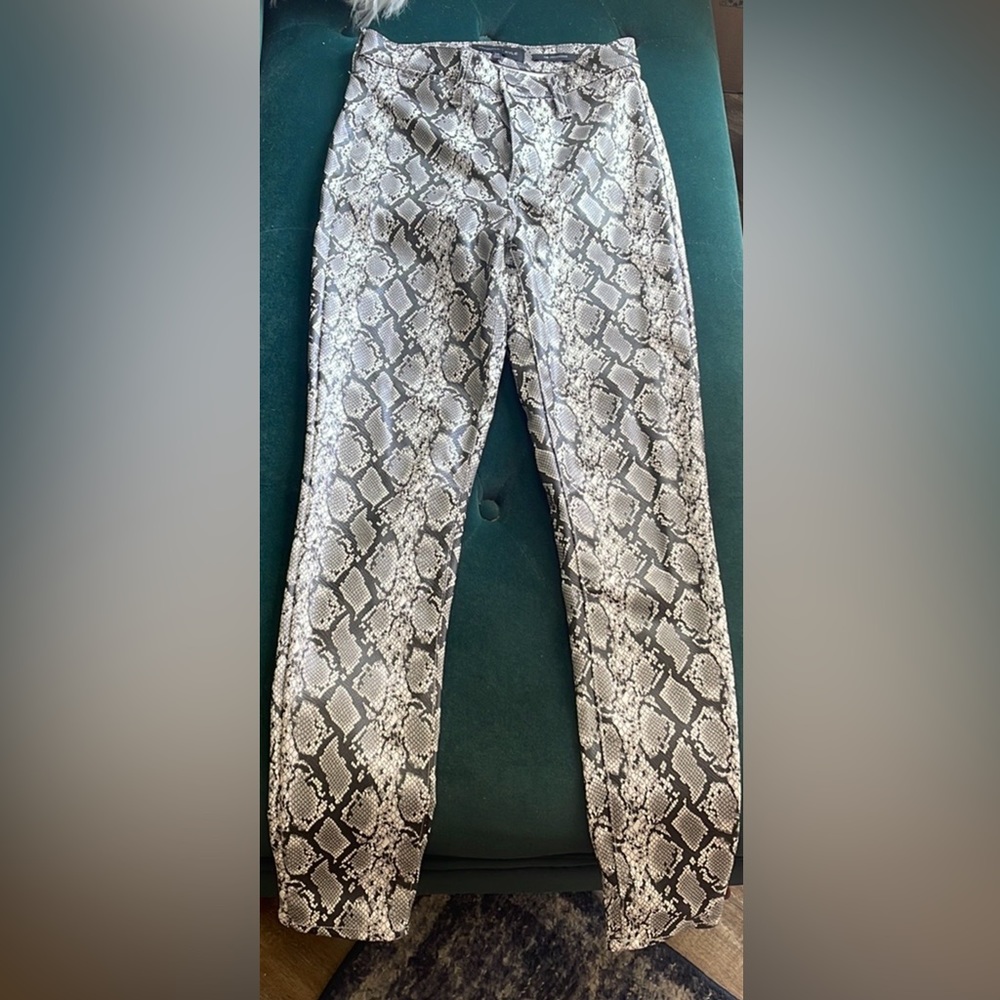 COPY - Kendall & Kylie snake skyscraper pants
